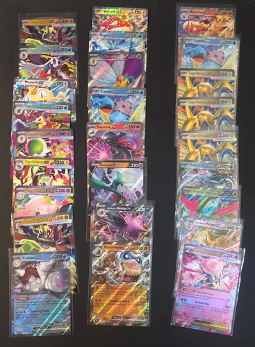 Lot of 26, Pokemon EX Cards Mega Poke in lot Meowth Mega Froglass