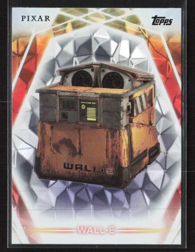 Wall-E 2025 Topps Disney Neon #19 Diamante Refractor