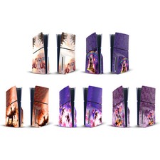 RANDOM GALAXY ART MIX VINYL SKIN DECAL FOR SONY PS5 SLIM DISC EDITION CONSOLE