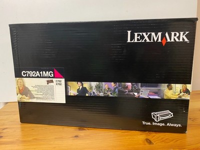 Neu und Original Lexmark Toner C792A1MG für C792 und X792 - Magenta