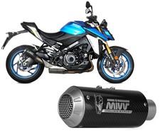 Terminale di Scarico MIVV MK3 Carbonio per Suzuki GSX S 1000 2021 > 2024