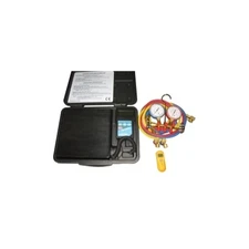 Fjc, Inc. KIT2 A/C Electronic Scale, Manifold Gauge Set And Non Contact