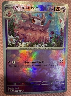 Pokémon TCG Aromatisse (Pokeball Pattern) 039/131 SV Holo