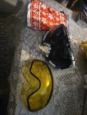 Vonzipper GOGGLES  Blue, Black & White John Jackson Signature