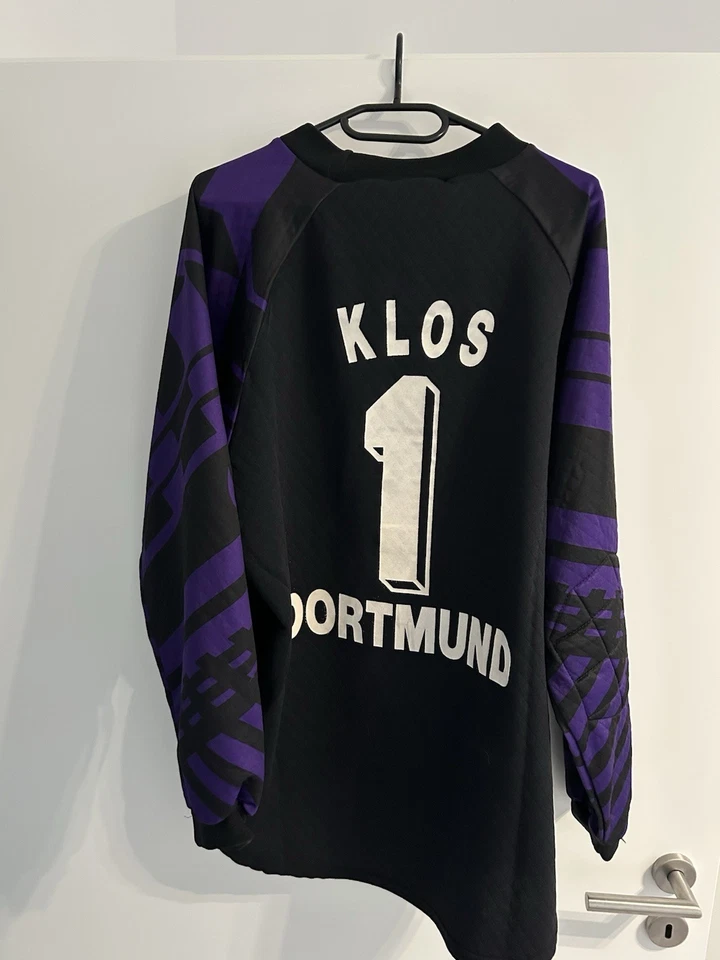 BVB Borussia Dortmund Torwarttrikot Klos Champions League Trikot 1997 Nike XL - Bild 2 von 4