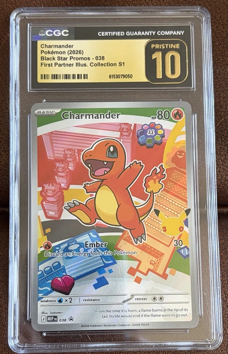 Charmander Pokémon TCG Professional Sports Authenticator (PSA