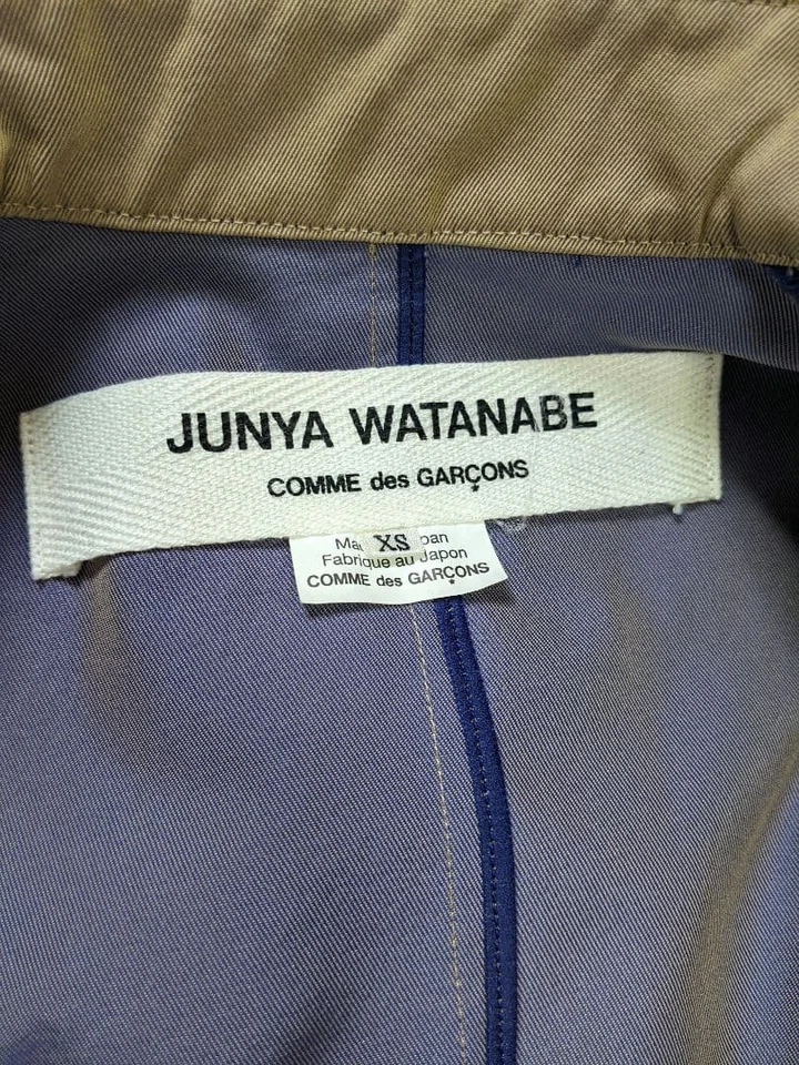 Abrigo Junya Watanabe Trenc AD2019 beige para mujer talla pequeña Foto 4 de 4
