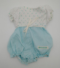 Mameluco Cabbage Patch Doll Coleco Blue Rosebud OK Factory
