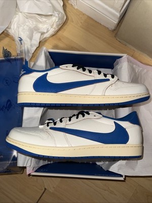 Jordan 1 Low Travis Scott x Fragment 2.0 Size 14M Brand New Authentic Fast Ship