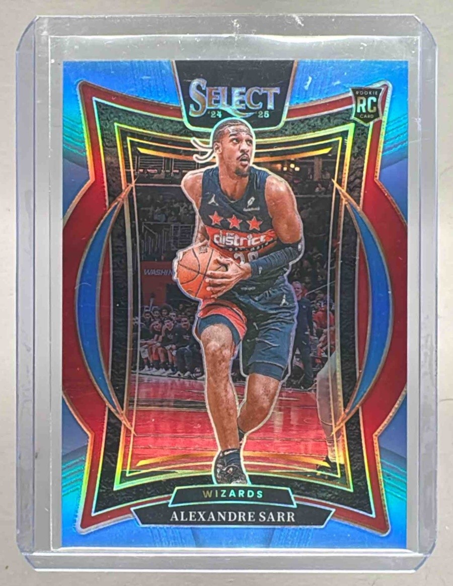 Alexandre Sarr 2024 Panini Select #73 Light Blue Prizm Concourse Rookie RC /299