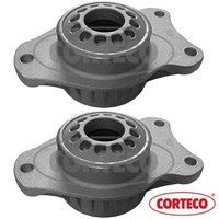 2X FederbeinstüTzlager Corteco 49100256 2 Domlager Federbeinlager Hinten