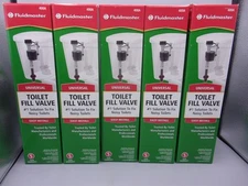 Fluidmaster 400A Universal Toilet Fill Valve- 5 Pack - NEW
