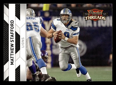 Matthew Stafford 2010 Panini Threads #48 Detroit Lions FREE SHIPPING *097