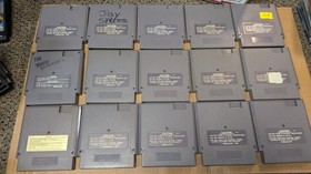 Nintendo NES Lot of 35 Games - Tecmo Double Dragon - Burai - Flying Dragon