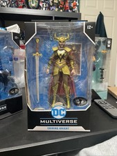 McFarlane Toys DC Multiverse Shining Knight Platinum Edition Figure desc