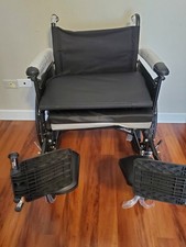 DRIVE CRUISER X4 new wheelchair with back  seat cushion, carbon black ONLY 115