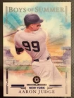 2025 Panini Boys of Summer Aaron Judge #85 062/249. All Rise. NY Yankees