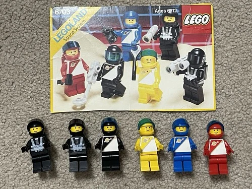 LEGO 6703 Space Mini Figures Futuron Space INCOMPLETE