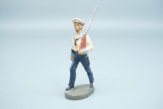 HAUSSER Elastolin Lineol__Marinesoldat_ Dachbodenfund__ 066