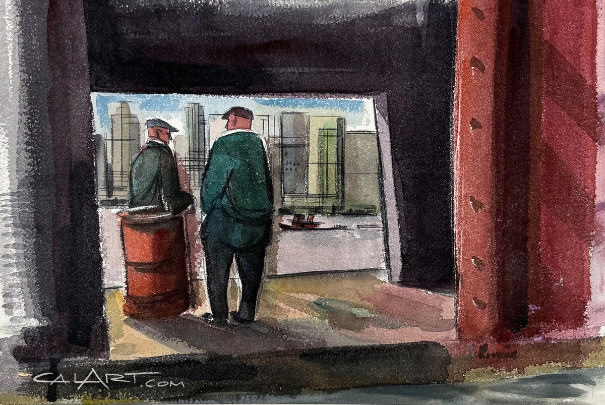 New York Skyline Original Art Paintings for sale | eBay