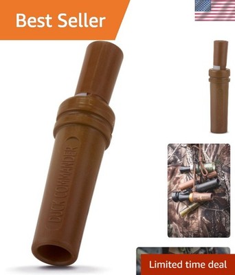 Lifelike Teal Hen Duck Call - High-Impact Plastic for Superior Hunting Success