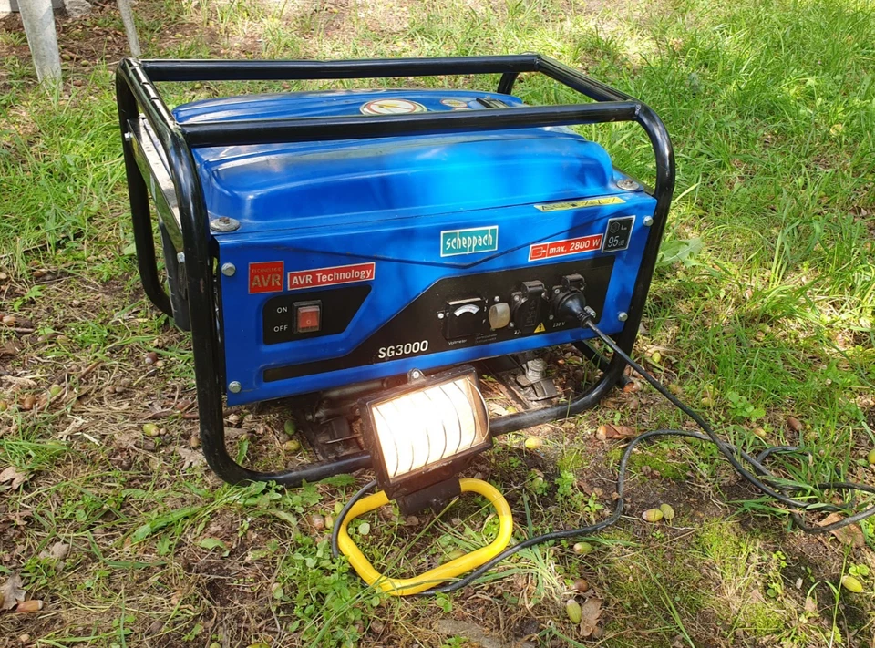 Stromerzeuger Sheppach SG3000 4 Takt Benzin 2500 Watt 230 Volt