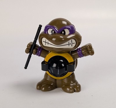 1994 Takara TMNT Ninja Shooters Turtles Marble  B-Daman Donatello Don Complete 