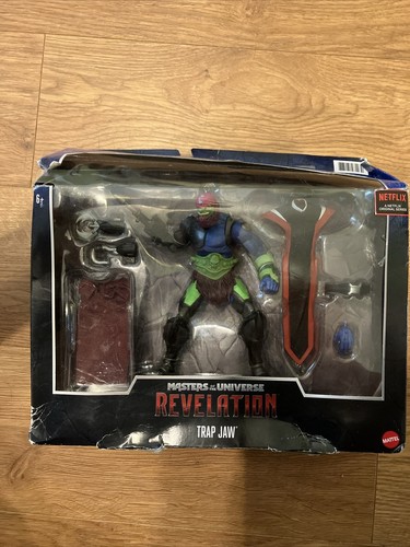 Mattel Masters of the Universe Masterverse Trap Jaw Neu *BESCHÄDIGTE BOX*