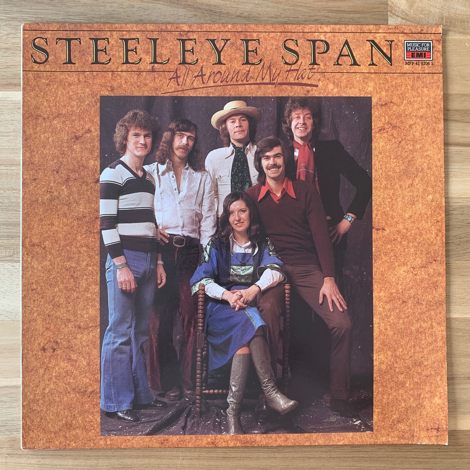 Steeleye Span ‎– All Around My Hat - 1985 Vinyl LP - Very Good (VG/VG+)