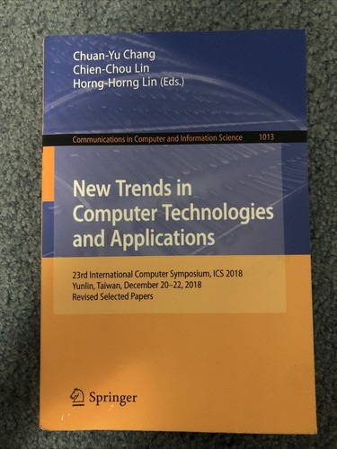 Communications in Computer and Information Science Ser.: New Trends in Computer - 第 1/2 張圖片