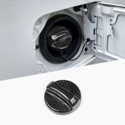Genuine Carbon Fiber Fuel Cap Cover For 2010-2015 Chevrolet Camaro