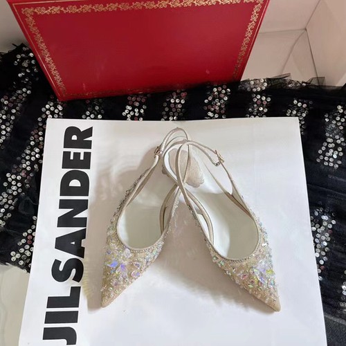 Scarpe donna gioiello pizzo fiori tacco - Foto 21 di 29