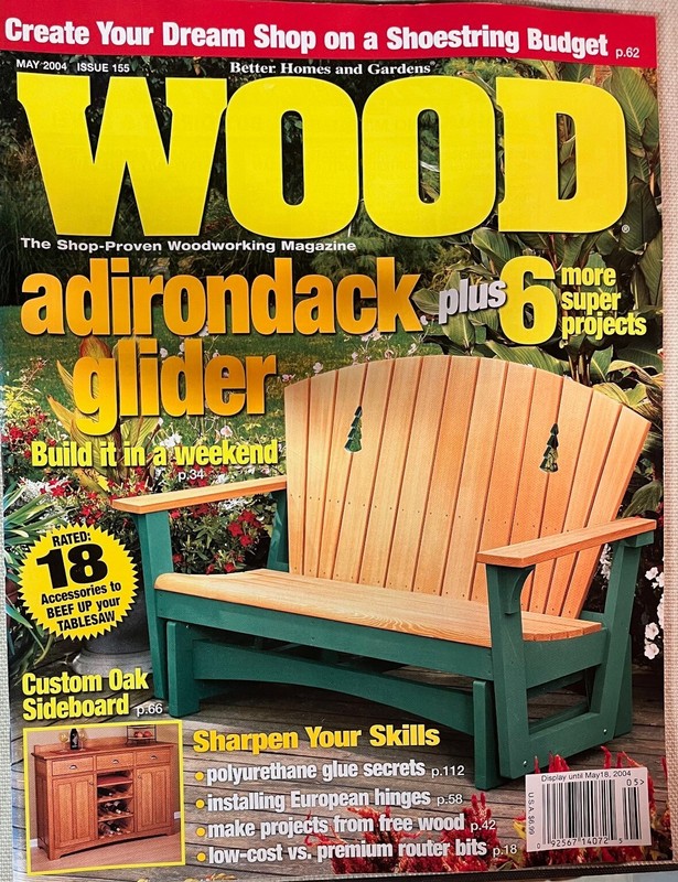 Vintage Wood Magazine :  May 2004   Issue # 155