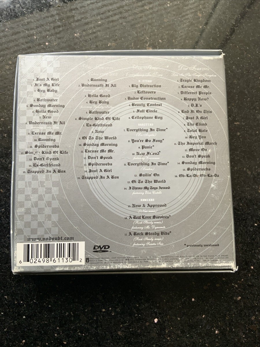No Doubt Boom Box Music And Videos Sp. Ed. 4 Disc Box Set | eBay