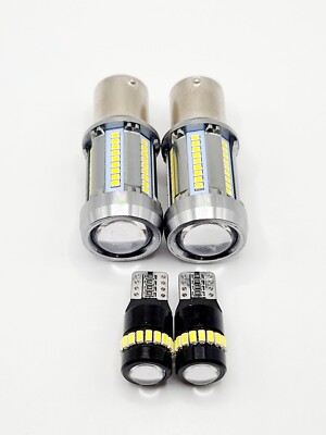 4 Premier LED Headlight Bulbs for John Deere 400-Series 415 425 445 455 tractor