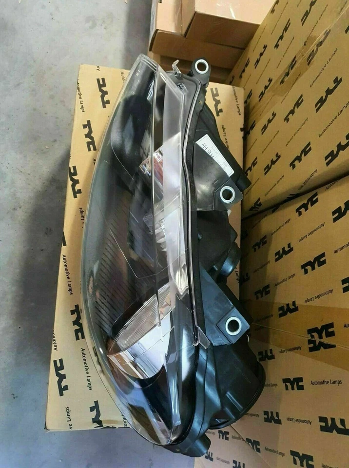 2X PHARE AVANT GAUCHE + DROITE ÉLECTRIQUE + MOTEUR POUR VW GOLF VI 2008-2014 - Photo 2/4