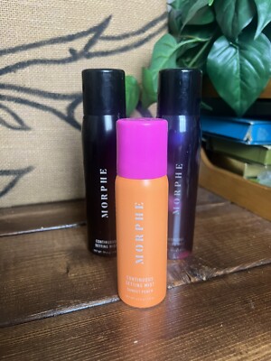 MORPHE MATTIFYING CONTINUOUS SETTING MIST 2.8 OZ & 1.5 OZ (LOT OF 3)