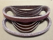 1 x 30 Inch Premium Ceramic Grinding Sanding Belts, 6 Belt Asst. Pack