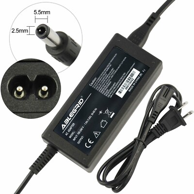 65W 19V 3.42A AC Adapter Charger For ASUS VG279Q VZ279HE 27'' Monitor Power Cord