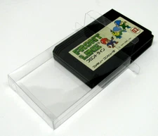 10x Nintendo Famicom Game Cartridge - Clear Plastic Protective Box Protectors