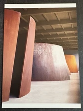 Dia Art Foundation Richard Serra Torqued Ellipse postcard art gallery invitation