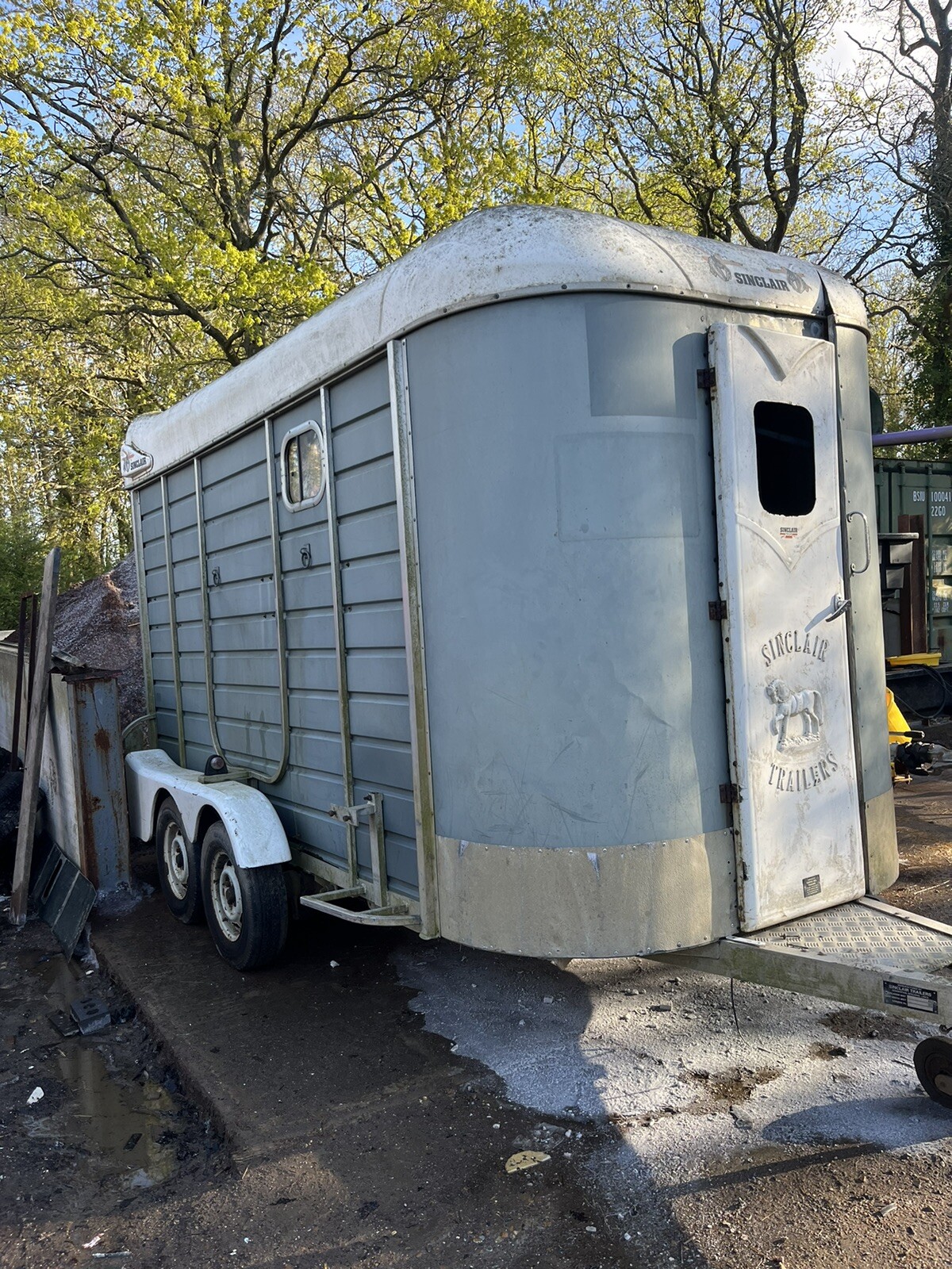 Treble Sinclair Horse Trailer / Horse Box eBay