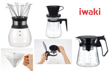 iwaki NEW Coffee House Black Server Maker Dri...