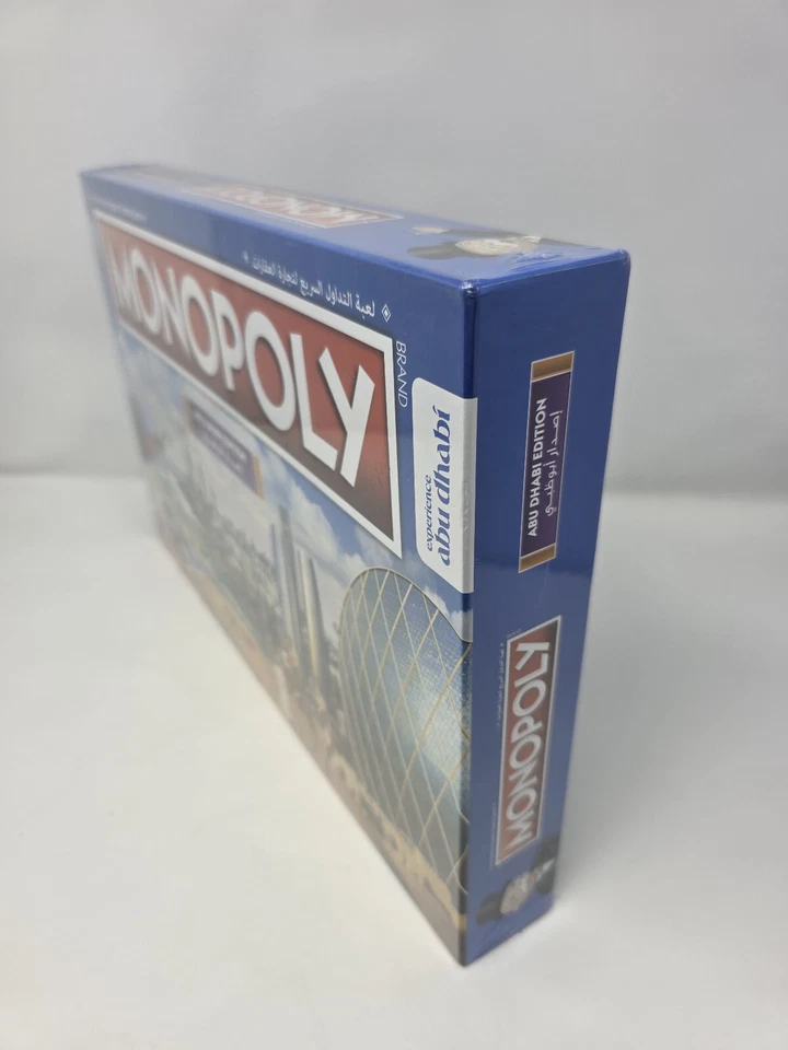 Monopoly Abu Dhabi Official Edition Family Board Game Hasbro - New & Sealed - Image 2 of 4