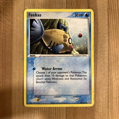 Pokémon TCG Feebas EX Emerald 50/106 Regular Common HP