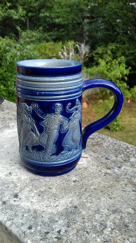 Tasse mug chope à bière grès d'alsace triumph beer mug