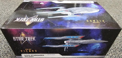 Fanhome • Star Trek Die-Cast Starships • EE. UU. Stargazer NCC-82893 con cargador - Imagen 3 de 4