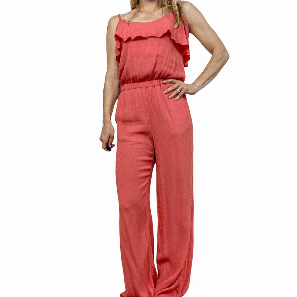 Ella Moss Stella Jumpsuit in Tulip Size Small - Image 4 of 4