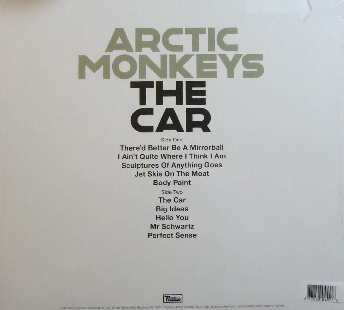 Arctic Monkeys The Car Vinyl LP Includes Download Card New Sealed  887828045518 | eBay