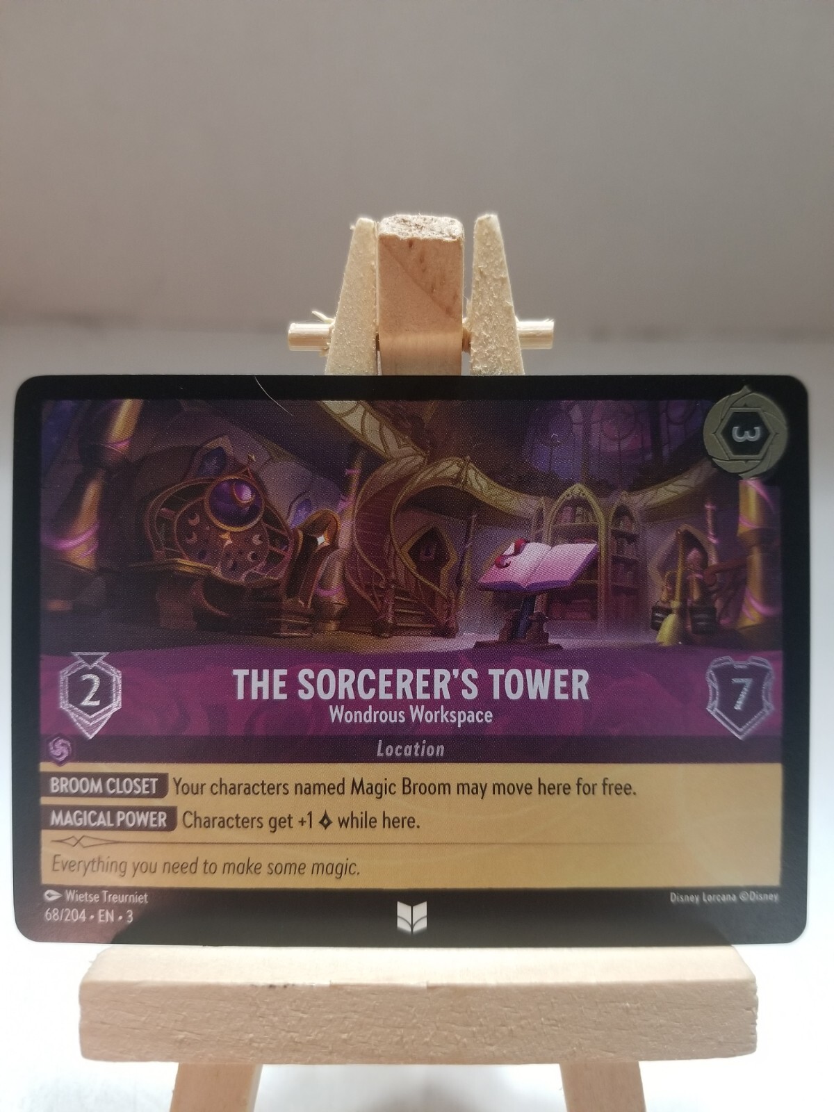 Disney Lorcana - Into The Inklands- The Sorcerer's Tower 68 /204 FOIL | NM/M